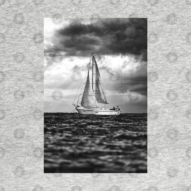 Storms & Sails. Black and White Photograph by love-fi